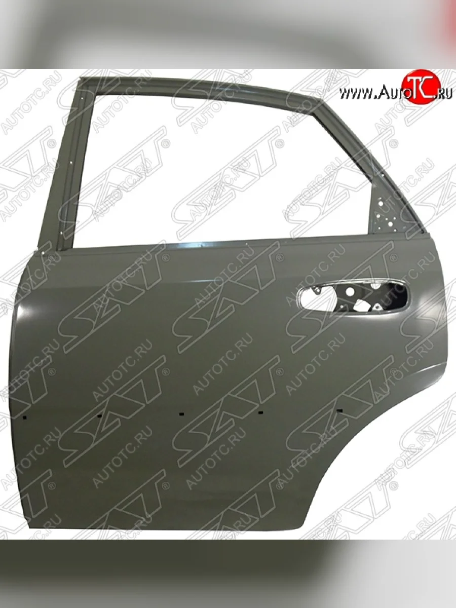 Левая дверь задняя SAT Chevrolet Lacetti седан (2002-2013) (Неокрашенная)  в Самаре Самарской области