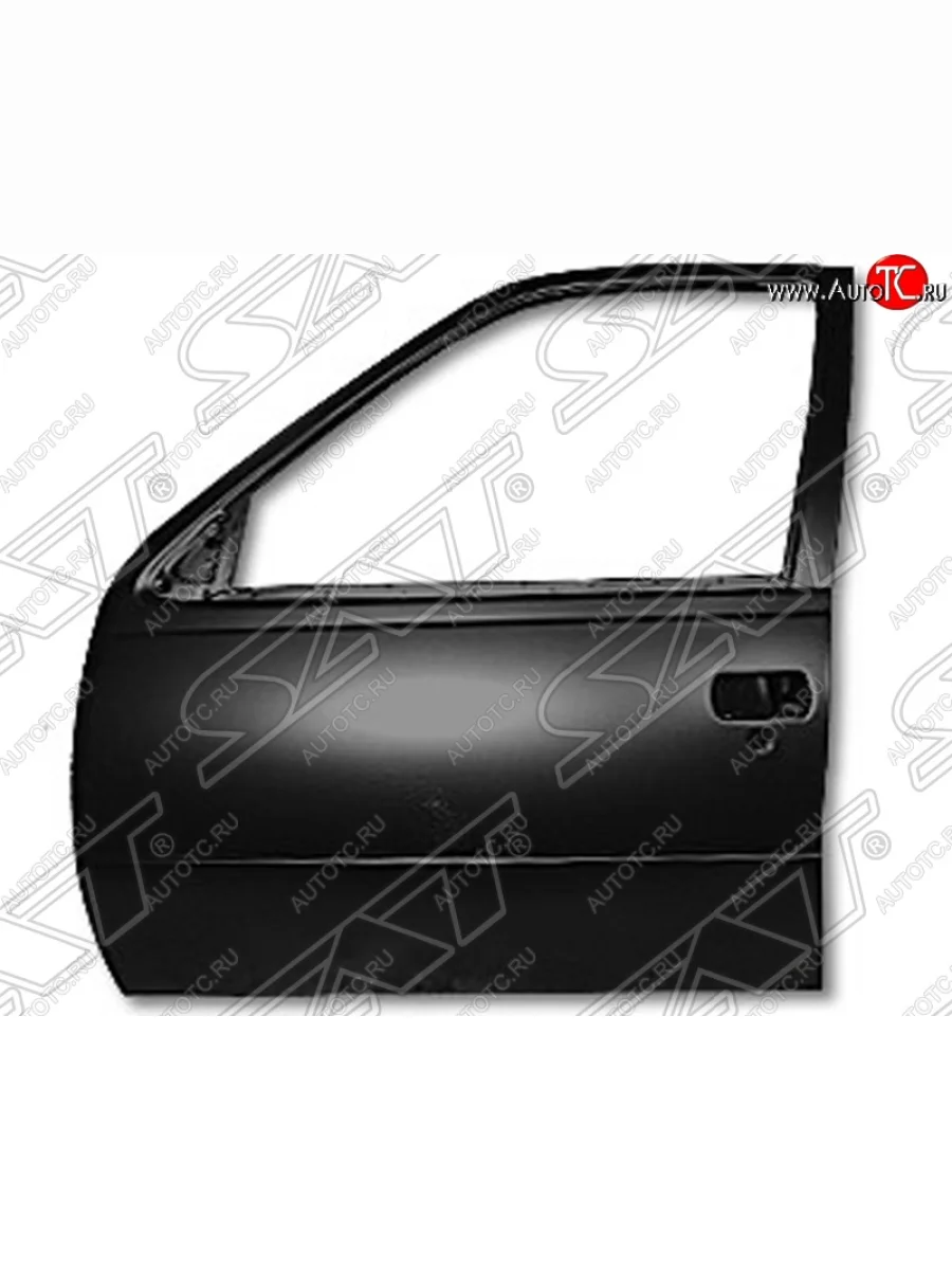 Левая дверь передняя SAT  Daewoo Nexia (1995-2015) дорестайлинг, рестайлинг (Неокрашенная)  в Самаре Самарской области