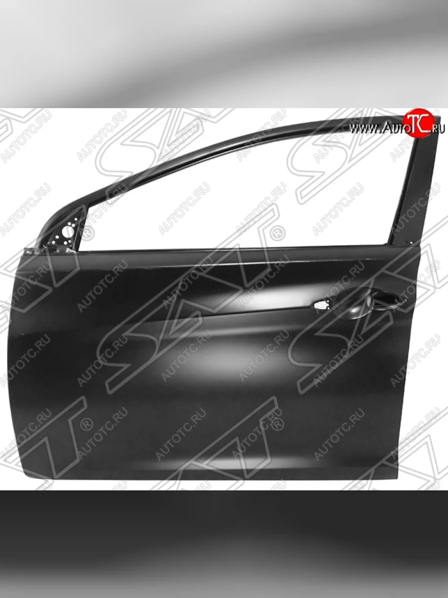 Левая дверь передняя SAT Hyundai Elantra MD дорестайлинг (2010-2013) (Неокрашенная)  в Перми Пермском крае