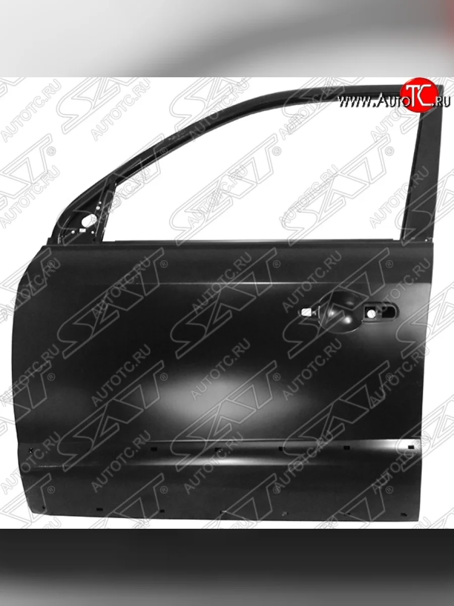 Левая дверь передняя SAT (под расширитель)  Hyundai Tucson (2004-2010) JM (Неокрашенная)  в Самаре Самарской области