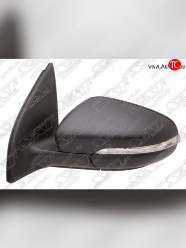 Боковое левое зеркало заднего вида (регулировка: эл./поворотник/обогрев) SAT Volkswagen Golf  6 Mk6 (2008-2014) хэтчбэк 5 дв.