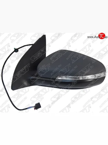 Боковое левое зеркало заднего вида (поворотник/обогрев) SAT Volkswagen Golf  6 Mk6 (2008-2014) хэтчбэк 5 дв.