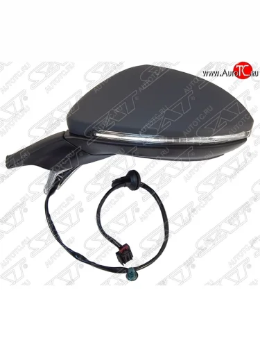 Боковое левое зеркало заднего вида (поворотник/обогрев) SAT Volkswagen Golf  7 Mk7 (2012-2017) хэтчбэк 5 дв. дорестайлинг