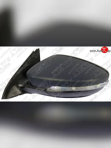 Боковое левое зеркало заднего вида SAT (поворотник, 8 контактов) Volkswagen Jetta  A6 (2011-2018) седан дорестайлинг, седан рестайлинг