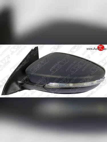 Боковое левое зеркало заднего вида SAT (регулировка, обогрев, 6 контактов) Volkswagen Jetta  A6 (2011-2018) седан дорестайлинг, седан рестайлинг