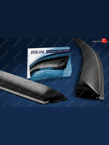 Дефлектора окон REIN (накладные) CITROEN Jumper  250 (2006-2014), Fiat Ducato  250 (2006-2014), Peugeot Boxer  250 (2006-2014)