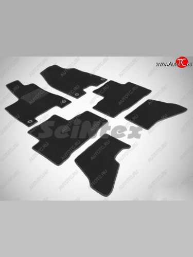 Коврики салона текстильные на резиновой основе Seintex Acura MDX YD3 дорестайлинг (2013-2016)