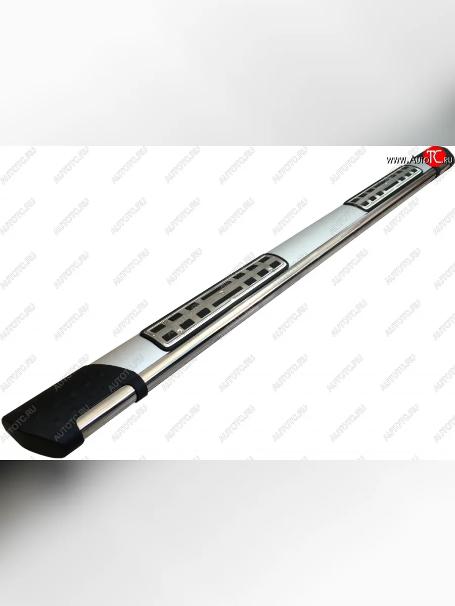 Пороги CAN Otomotiv (серые) Acura MDX YD3 рестайлинг (2016-2021)  в Керчи Республика Крым