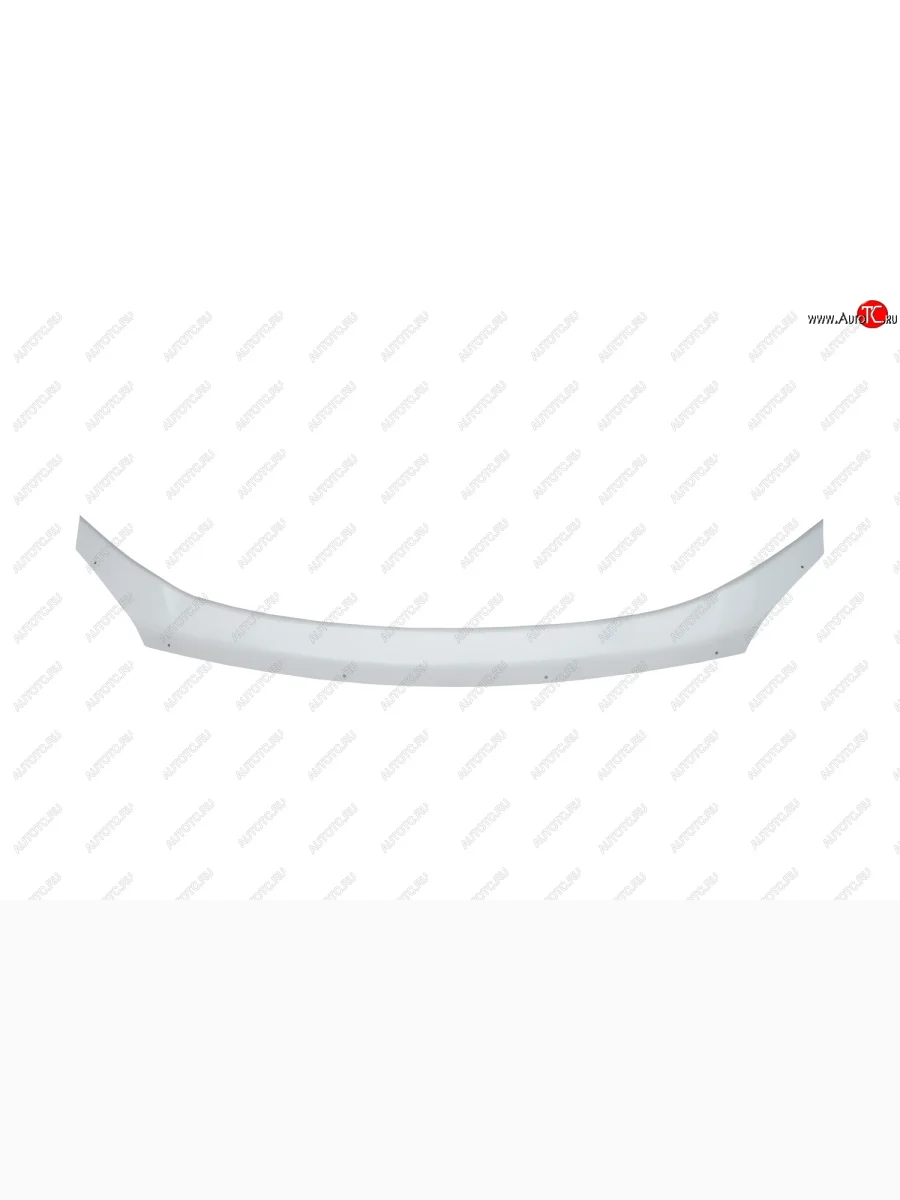 Дефлектор капота REIN (еврокрепеж)  ГАЗ ГАЗель Next (2013-2025) A21,A22, С41, С42, A62,А65, A31,A32, C45, C46 (Белый)  в Керчи Республика Крым