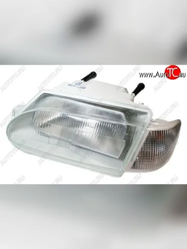 Фара FS (левая, без ламп, белый указатель поворота) Лада ВАЗ 2113 (2004-2013)