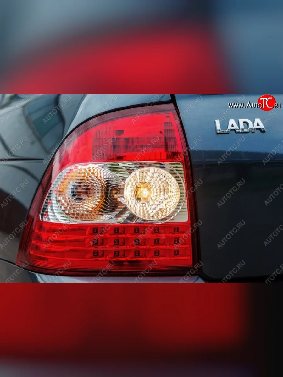 Фонарь FS (левый, диодный) Лада ВАЗ Приора 2170 седан дорестайлинг (2007-2014)  в Перми Пермском крае