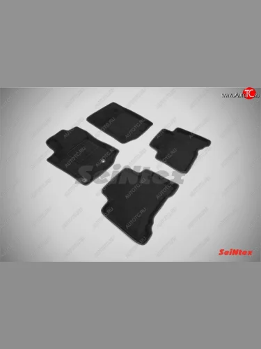 Комплект ковриков в салон 3D с текстильным покрытием Seintex Toyota Land Cruiser Prado J150 1-ый рестайлинг (2013-2017)