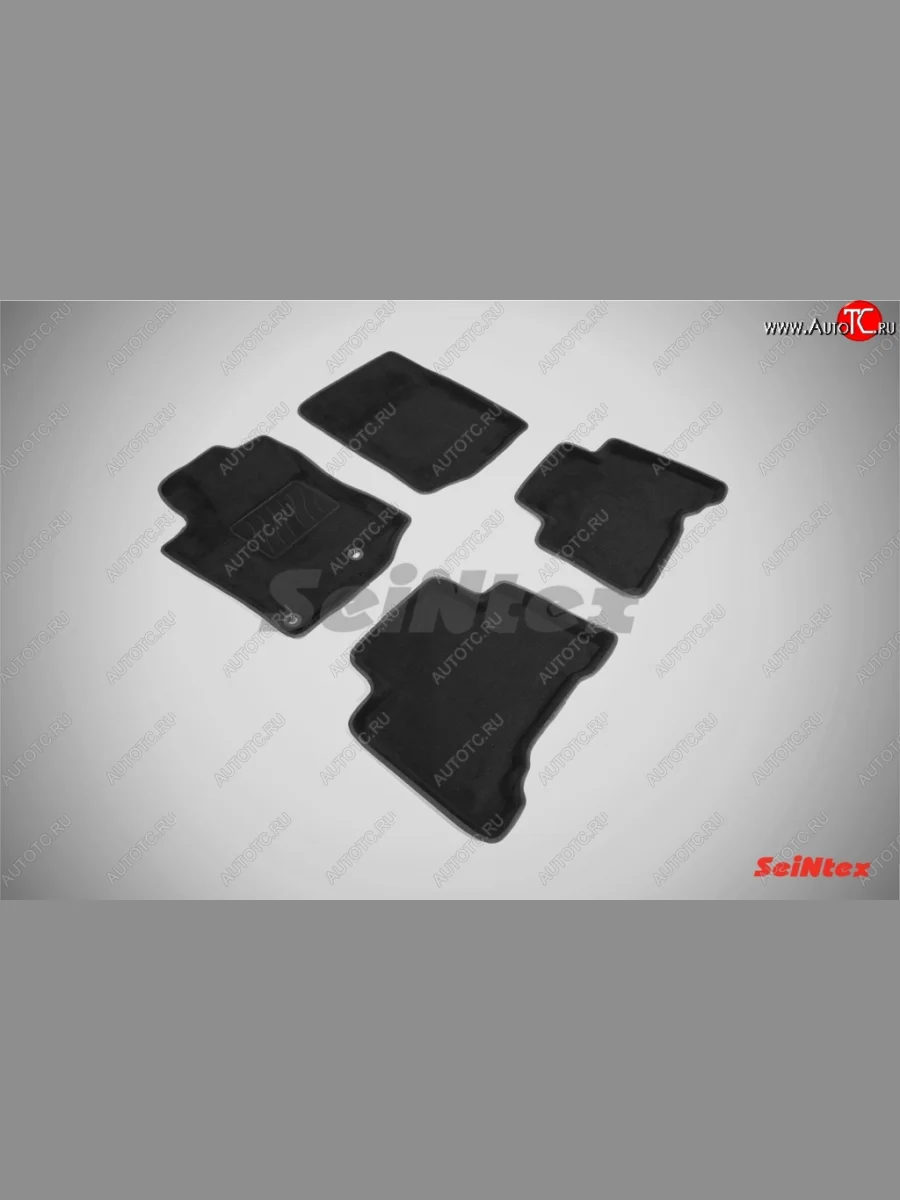 Комплект ковриков в салон 3D с текстильным покрытием Seintex Toyota Land Cruiser Prado J150 1-ый рестайлинг (2013-2017)  в Керчи Республика Крым