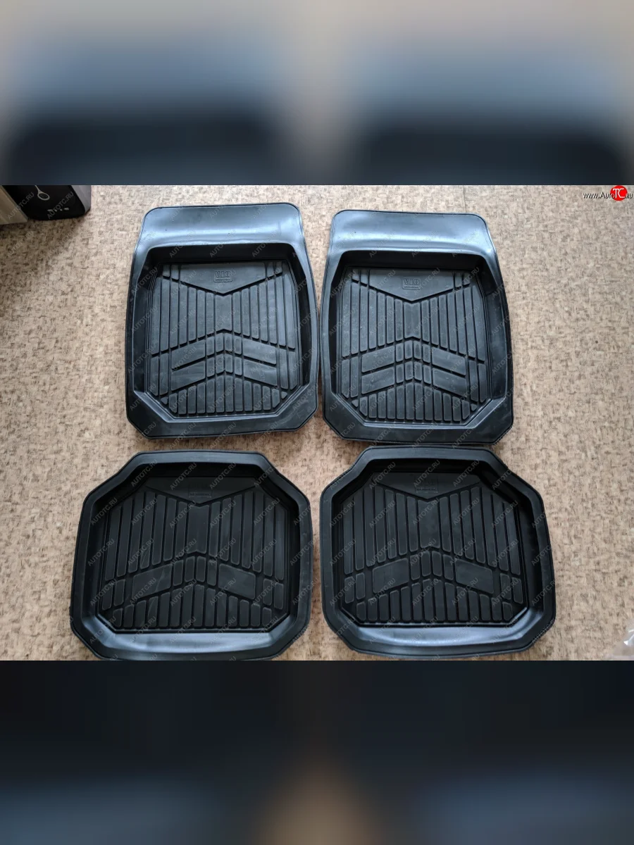 Комплект ковриков в салон VIO Лада ВАЗ 2101 (1970-1988) (черный)  в Керчи Республика Крым