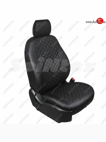 Чехлы  NIVA (2014-2018 г.в.) Seintex (экокожа/ромб) Лада ВАЗ 2123 (Нива Шевроле) 1 рестайлинг (2009-2020)