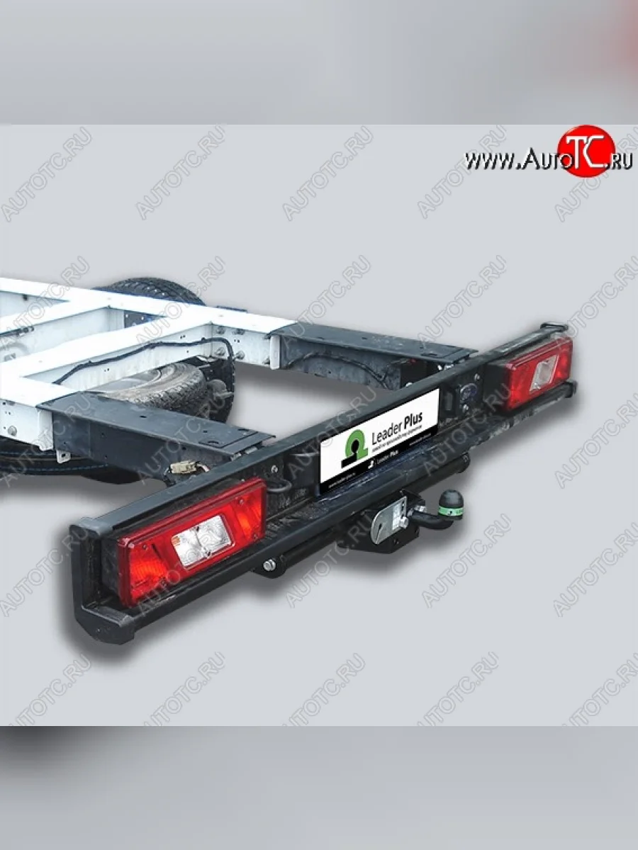 Фаркоп Лидер Плюс (шасси, 2000кг) Ford Transit цельнометаллический фургон (2014-2022) (Без электропакета)  в Перми Пермском крае