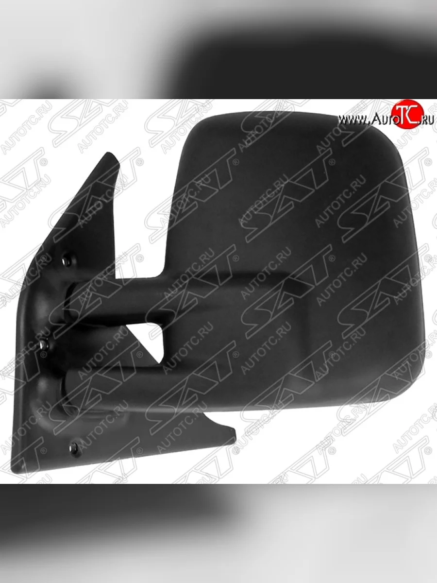 Боковое левое зеркало заднего вида (регулировка мех.) SAT Volkswagen Caravelle T4 рестайлинг (1995-2003) (Неокрашенное)  в Керчи Республика Крым