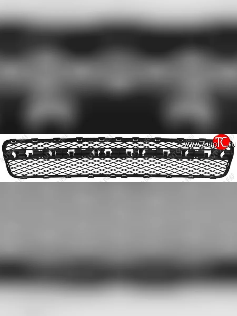 Решетка воздухозаборника переднего бампера SAT Volkswagen Touareg 1 GP дорестайлинг (2002-2007) (центральная)  в Самаре Самарской области