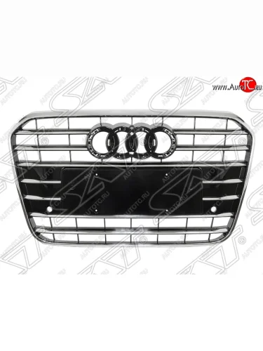 Решетка радиатора SAT Audi A6 C7 дорестайлинг, универсал (2010-2014)