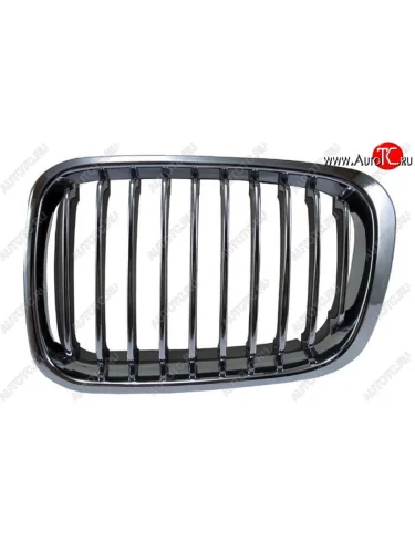 Решетка радиатора SAT (хром) BMW 3 серия  E46 (1998-2001) седан дорестайлинг