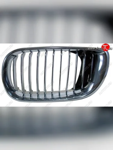 Левая решетка радиатора SAT (хром) BMW 3 серия  E46 (2001-2005) седан рестайлинг