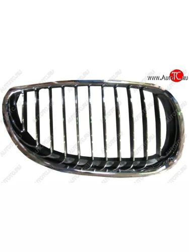 Правая решетка радиатора SAT (хром) BMW 5 серия E60 седан дорестайлинг (2003-2007)