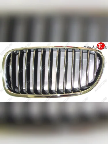 Левая решетка радиатора SAT (хром) BMW 5 серия F11 рестайлинг, универсал (2013-2017)