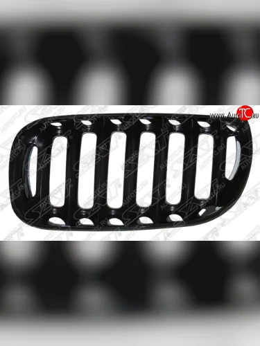 Левая решетка радиатора SAT (черная) BMW X3  E83 (2003-2009)