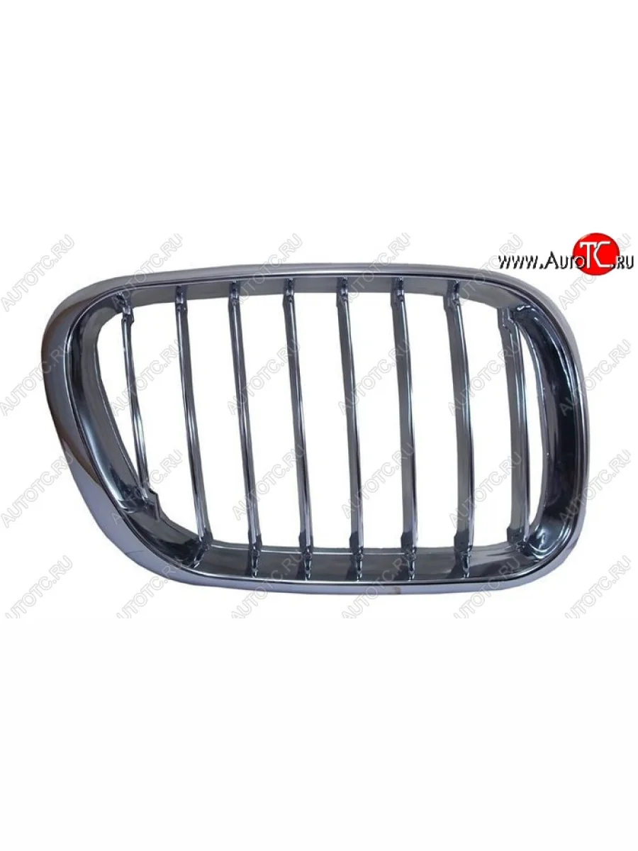 Правая решетка радиатора SAT BMW X5 E53 (1999-2003) дорестайлинг (Хром) с доставкой в г. Кемерово