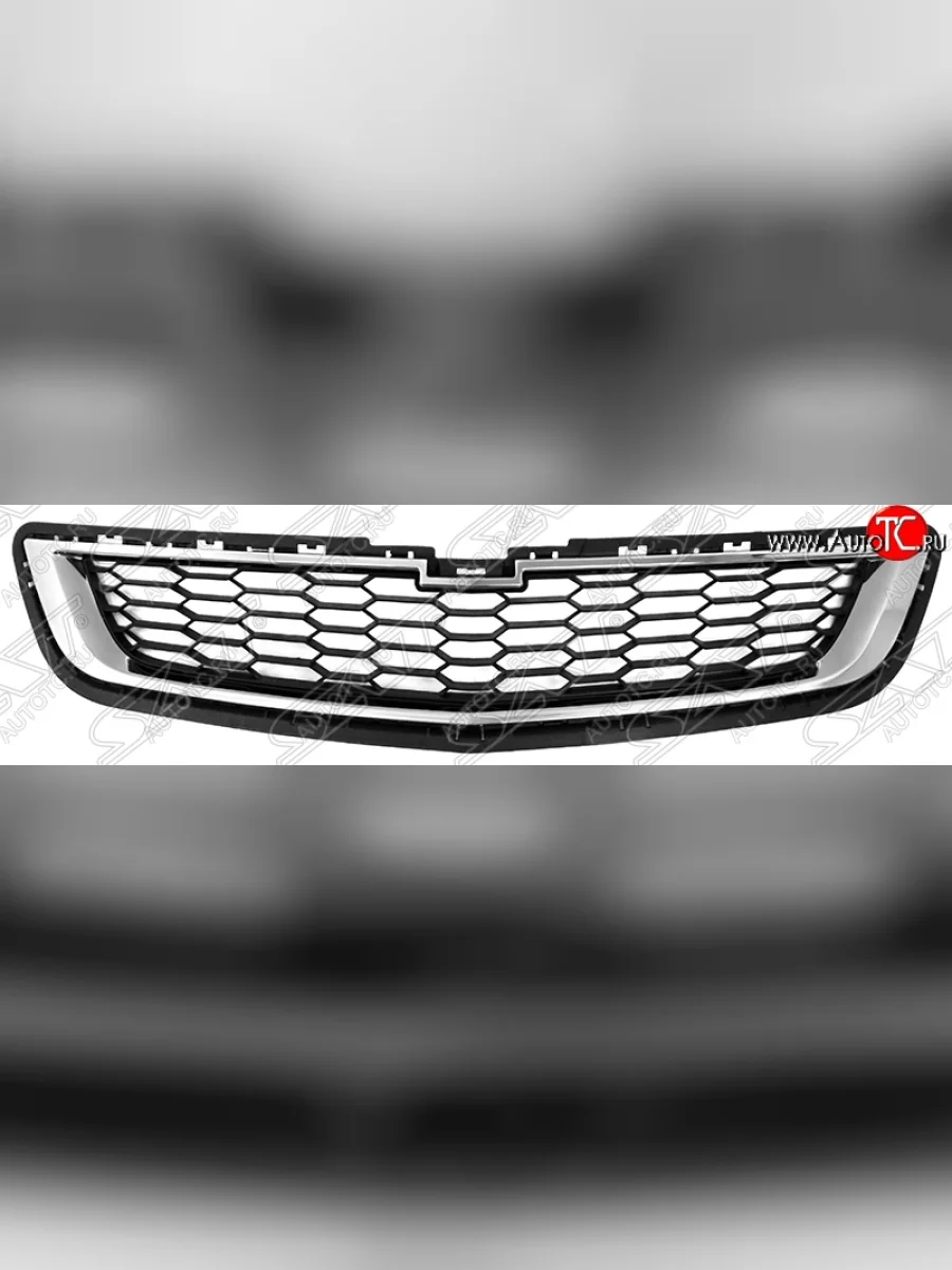 Решетка радиатора SAT (нижняя часть) Chevrolet Cobalt седан дорестайлинг (2011-2016) (Неокрашенная)  в Воронеже Воронежской области