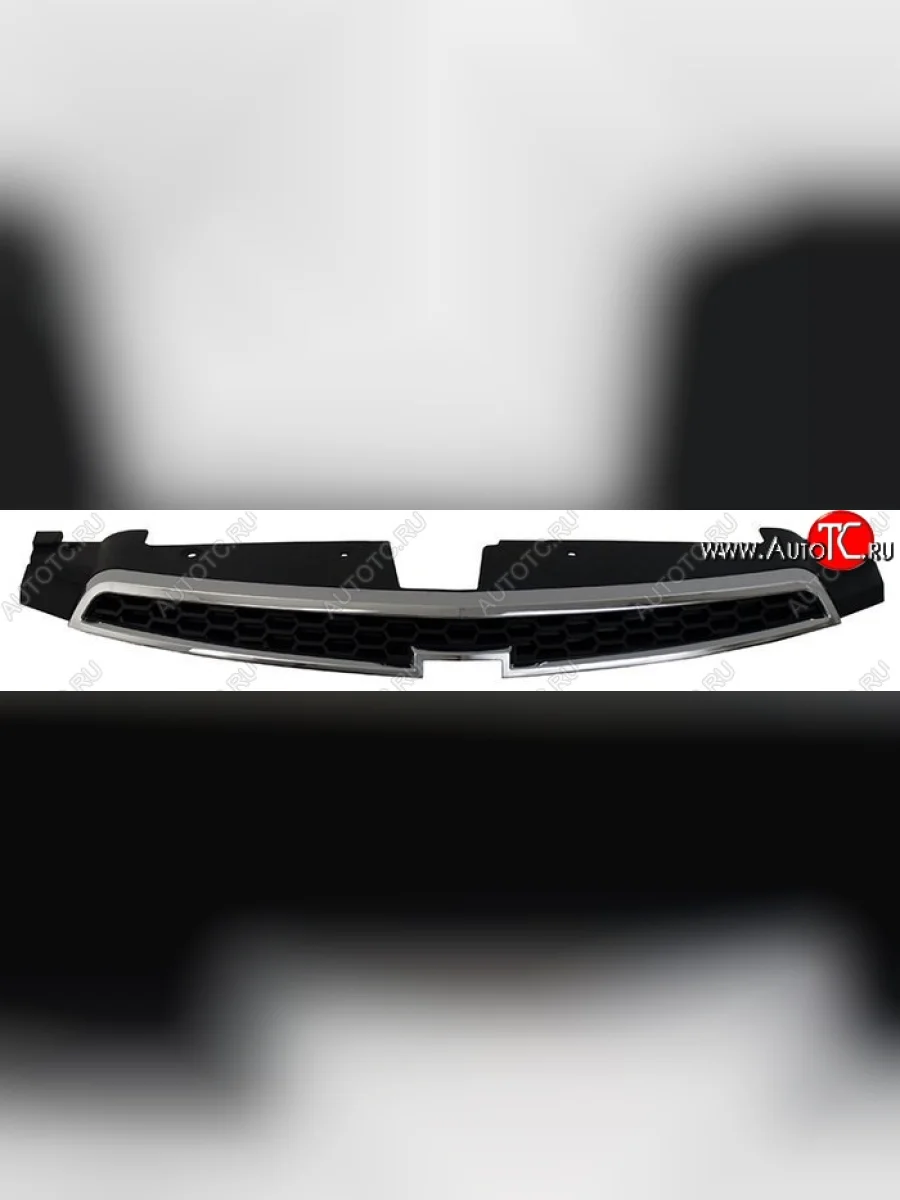 Решетка радиатора SAT (верхняя) Chevrolet Cruze J305 хэтчбек дорестайлинг (2009-2012) (Неокрашенная)  в Керчи Республика Крым