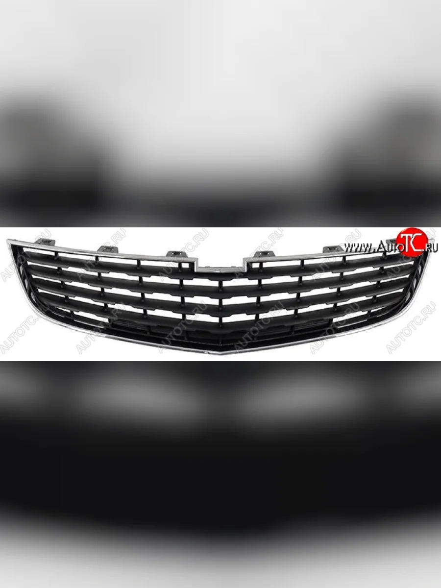 Решетка радиатора SAT (нижняя часть) Chevrolet Cruze J308 универсал рестайлинг (2012-2015) (Неокрашенная)  в Самаре Самарской области