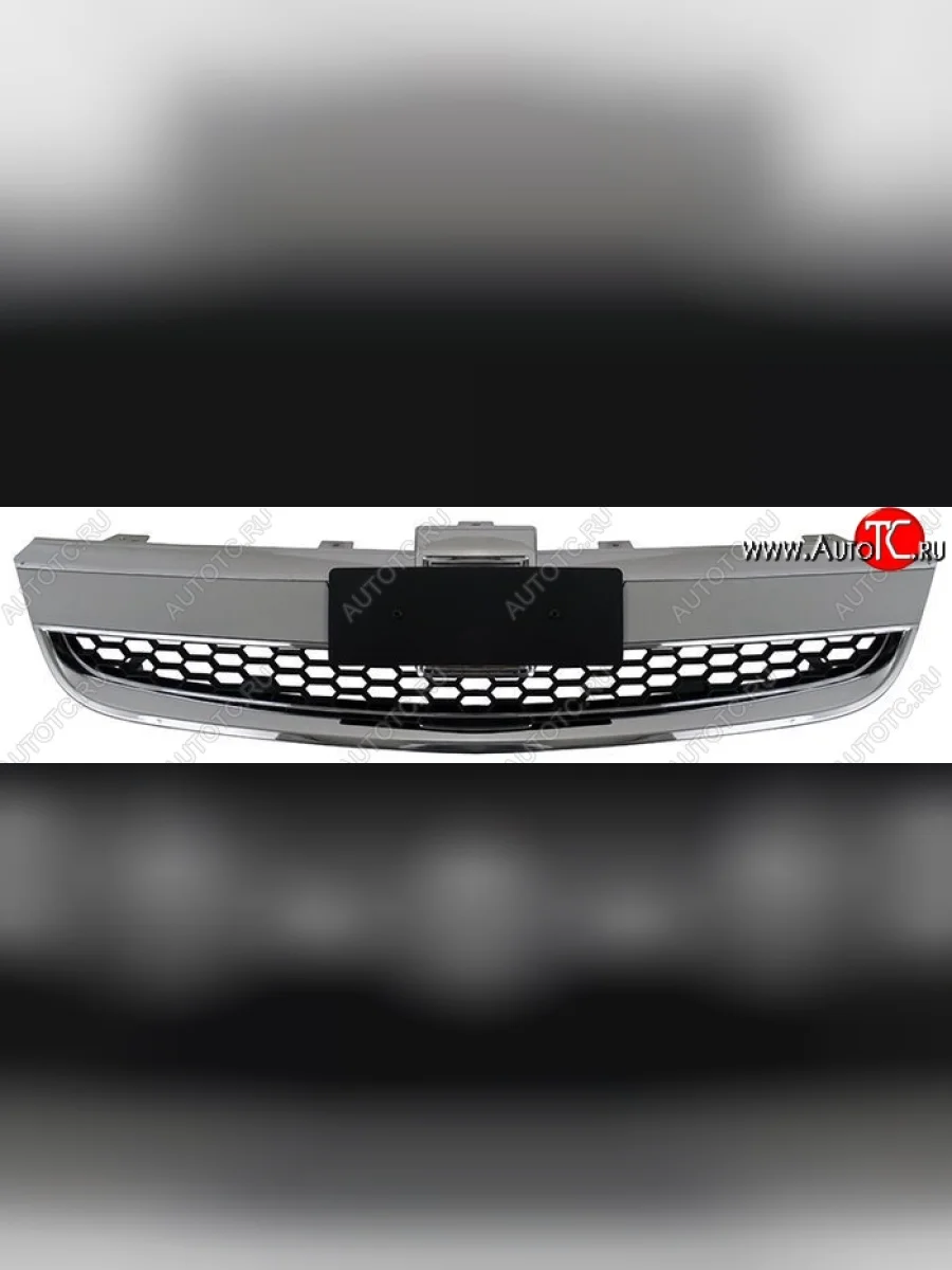 Решётка радиатора SAT (нижняя) Chevrolet Captiva  дорестайлинг (2006-2011) (Неокрашенная)  в Керчи Республика Крым