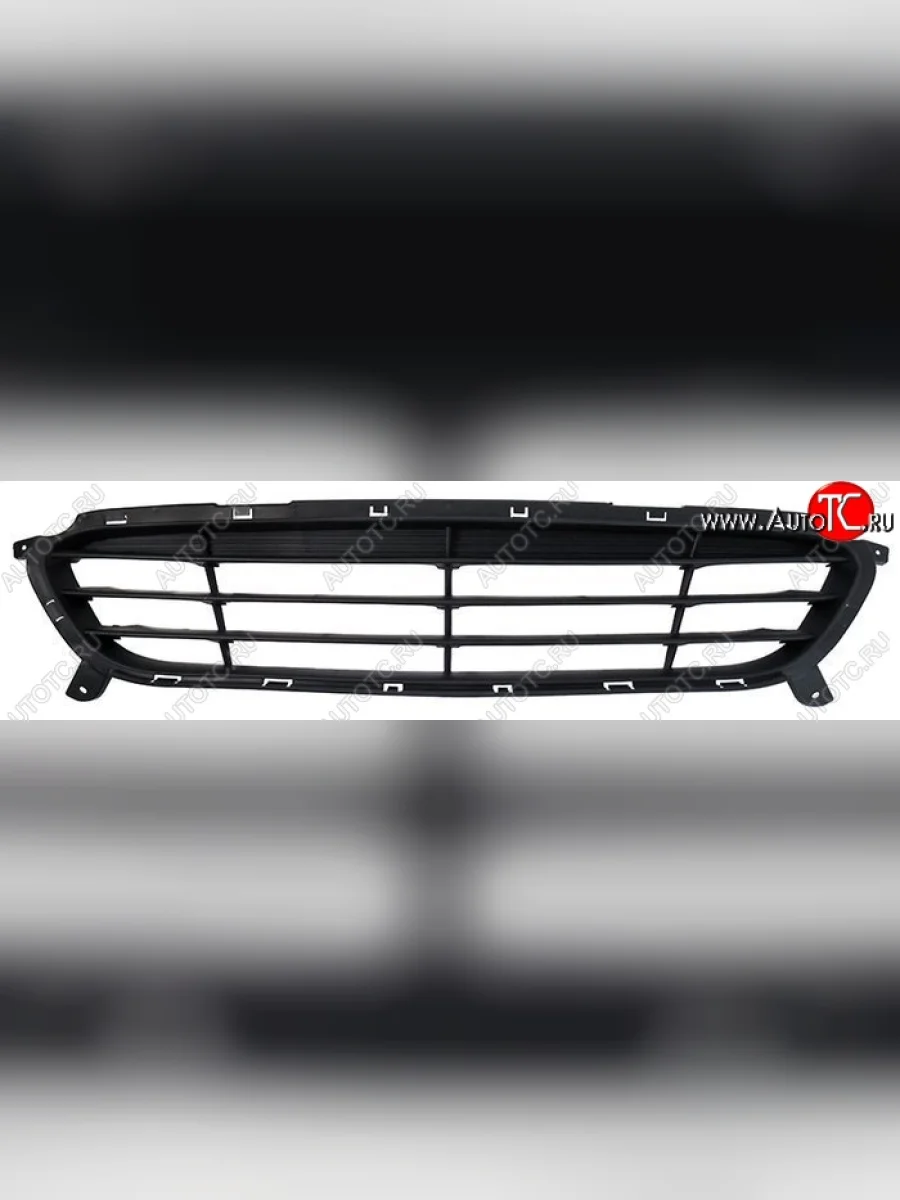 Решетка в бампер SAT Hyundai Solaris RBr седан дорестайлинг (2010-2014)  с доставкой в г. Пермь