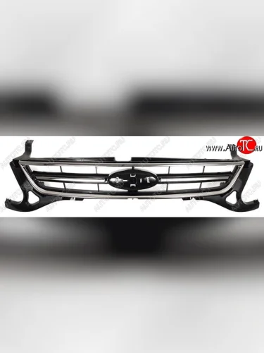 Решётка радиатора SAT (Хром) Ford Mondeo Mk4,DG рестайлинг, универсал (2010-2014)