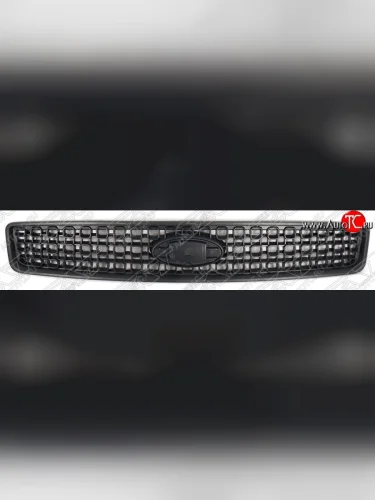 Решётка радиатора SAT (пр-во Тайвань) Ford Fusion 1 хэтчбэк дорестайлинг (2002-2005)