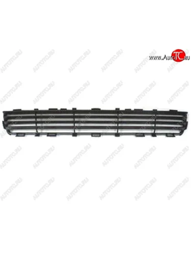 Решетка в бампер SAT (центральная). Toyota Avensis ( T250 седан,  T250 универсал) (2003-2006) дорестайлинг