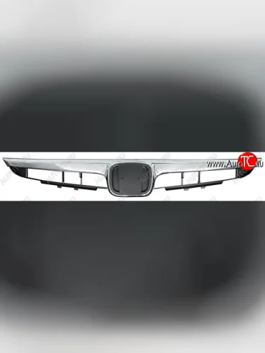 Решётка радиатора SAT (в сборе с молдингом) Honda Civic FD седан дорестайлинг (2005-2008)