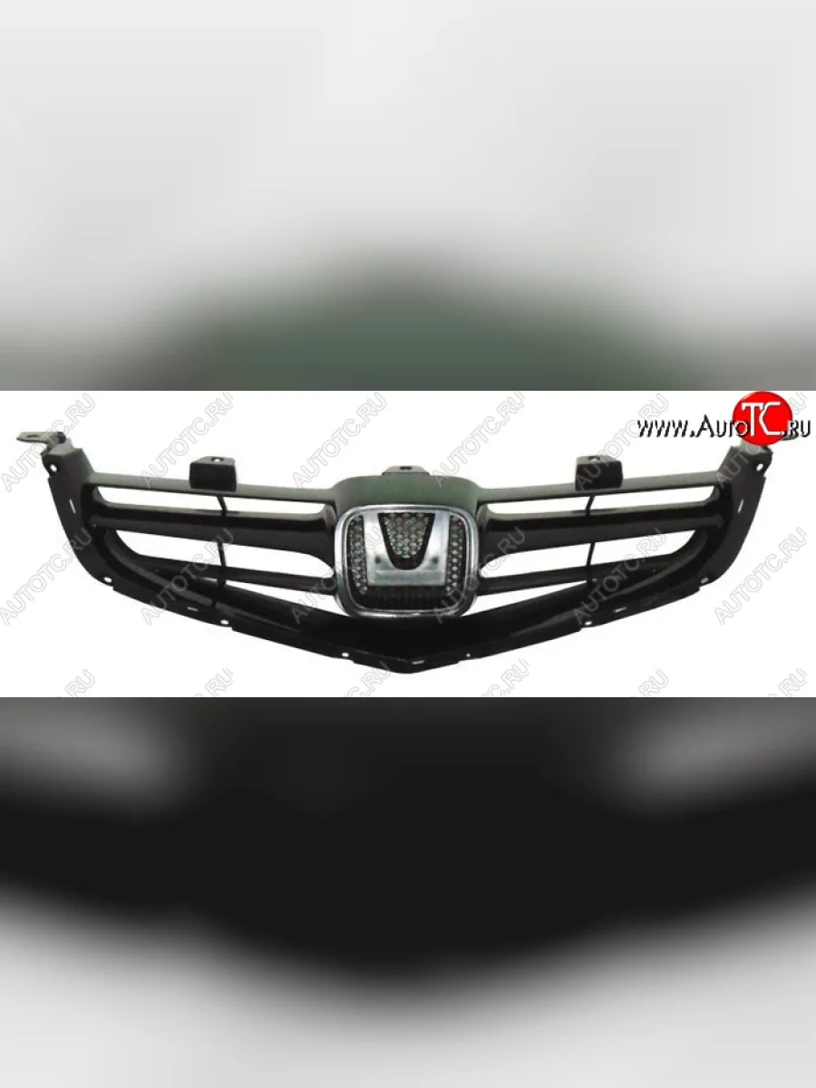 Решётка радиатора SAT (Тайвань)  Honda Accord (2002-2006) 7 CL, 7 CM (Неокрашенная)  в Керчи Республика Крым