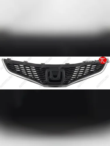 Решётка радиатора SAT (с молдингом) Honda Fit  GE (2007-2010) дорестайлинг