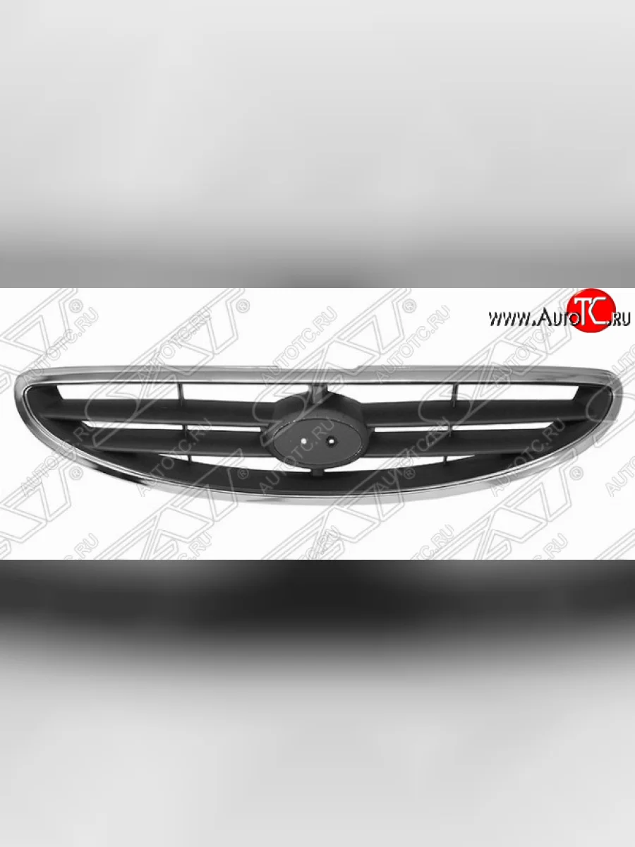 Решётка радиатора SAT  Hyundai Accent (1999-2012) 2 LC (Неокрашенная)  в Керчи Республика Крым