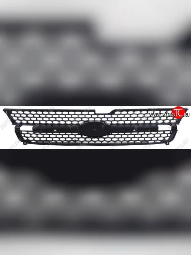 Решётка радиатора SAT (черная) Hyundai Getz TB хэтчбэк 5 дв. дорестайлинг (2002-2005)