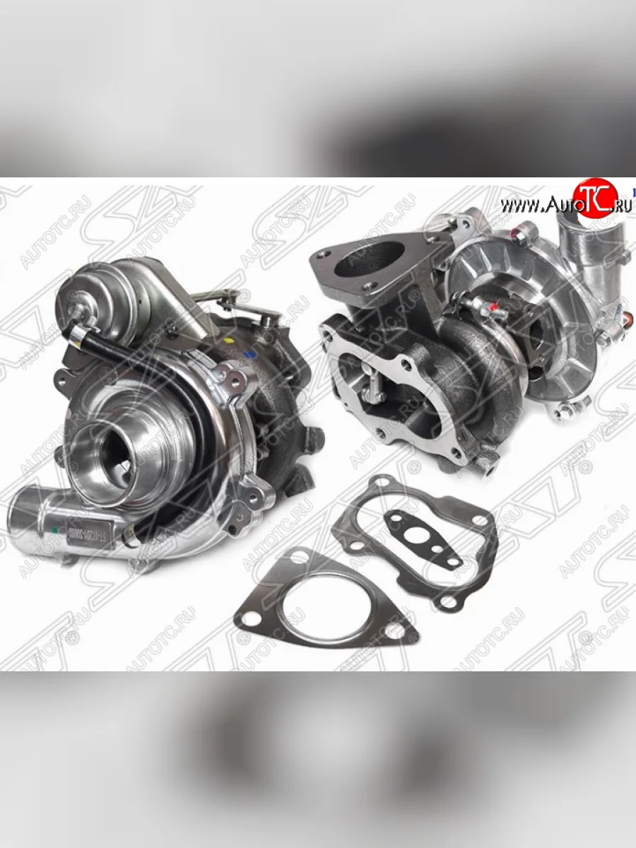 Турбина (турбокомпрессор) SAT (вода+масло, KDH2## 2KD-FTV) Toyota Hiace H200 минивэн (Япония) дорестайлинг  (2004-2007)  в Перми Пермском крае