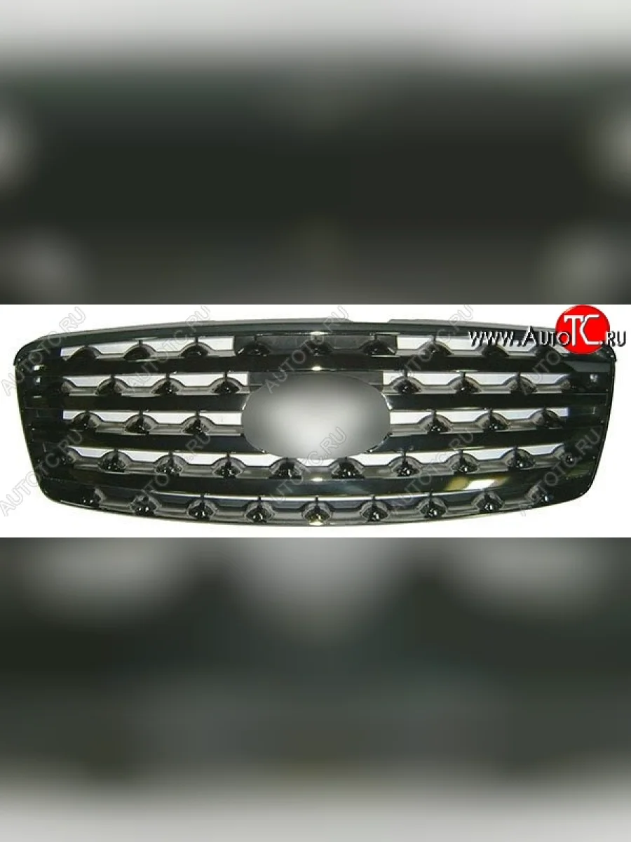 Решётка радиатора SAT (темный хром) INFINITI FX35 S50 дорестайлинг (2002-2005) (Неокрашенная)  в Керчи Республика Крым