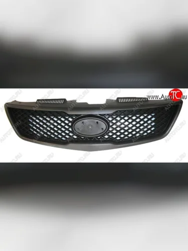 Решётка радиатора SAT (черная, пр-во Тайвань) KIA Forte 1 TD хэтчбек 5 дв. (2008-2013)