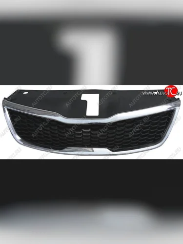 Решётка радиатора SAT KIA Rio 3 QB рестайлинг седан (2015-2017)