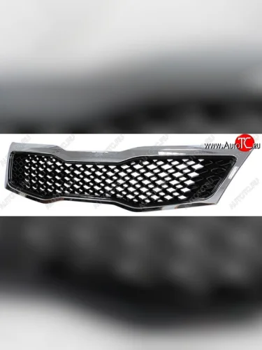 Решётка радиатора SAT (с хромом) KIA Optima 3 TF дорестайлинг седан (2010-2013)