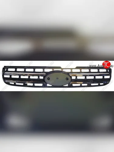 Решётка радиатора SAT (хром) KIA Sportage  2 JE,KM (2004-2008) дорестайлинг