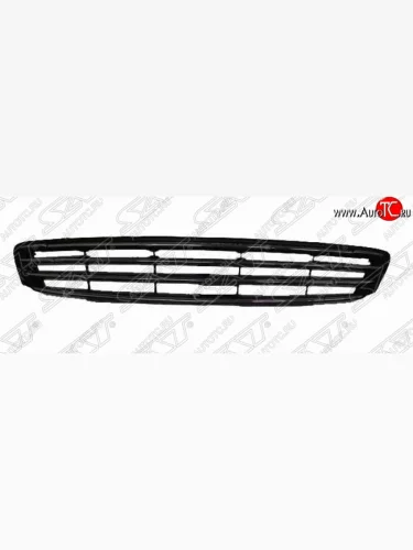 Решётка радиатора SAT (хром, черная) Lexus ES300  XV30 (2001-2003) дорестайлинг