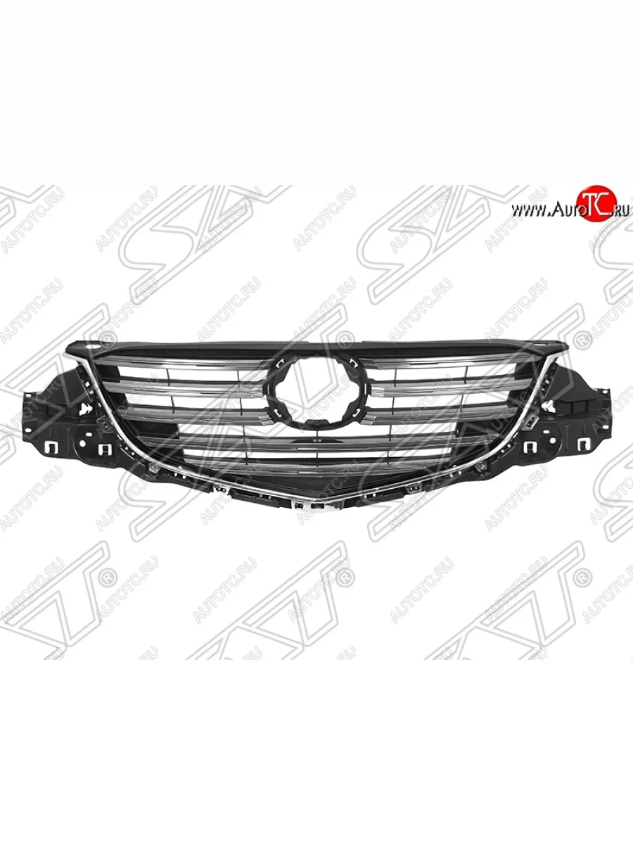 Решётка радиатора SAT Mazda CX-5 KE рестайлинг (2015-2017) (Неокрашенная)  в Керчи Республика Крым